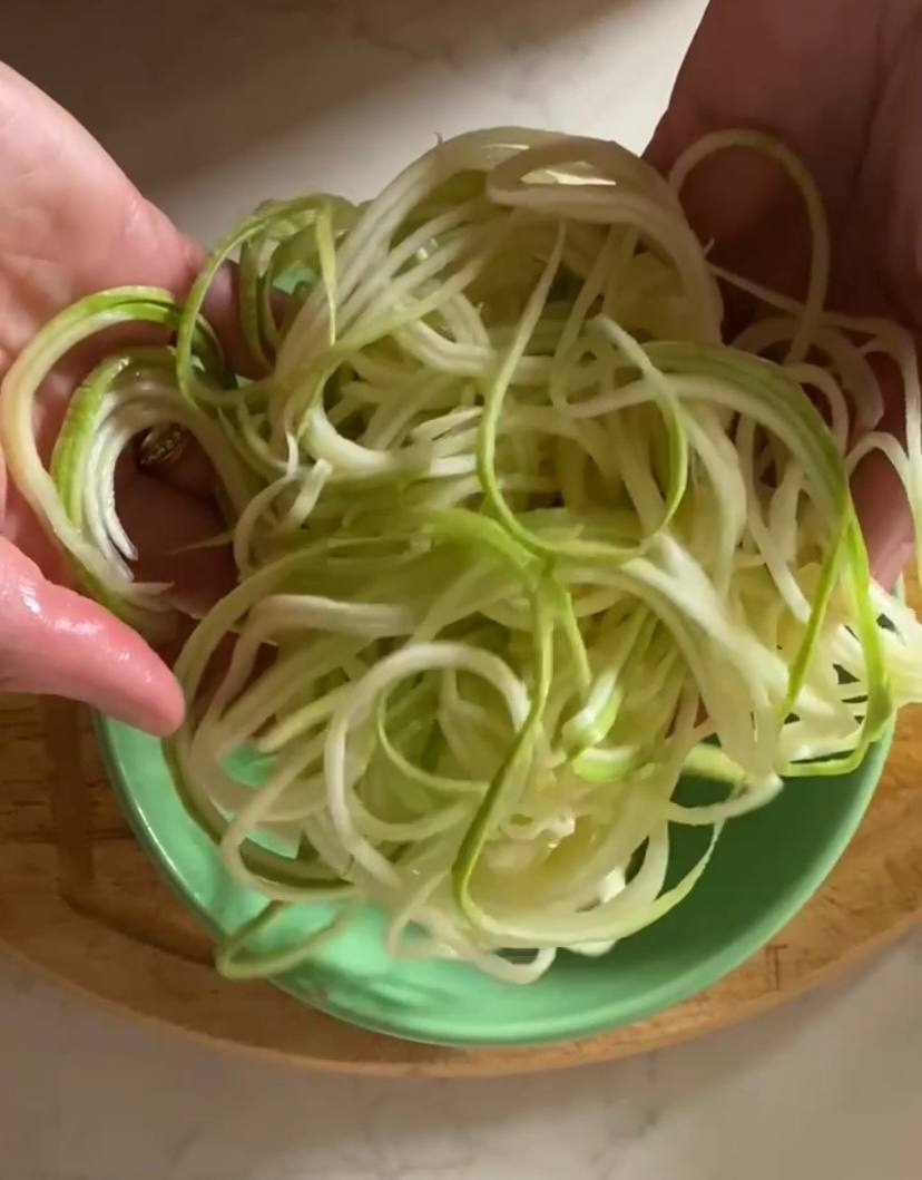 Спагетти из кабачка